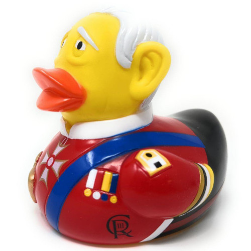 King Charles  III Rubber Duck by Yarto | Ducks in the Window