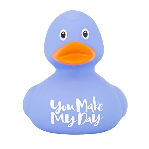 You Make My Day Rubber Duck by LiLaLu | Ducks in the Window