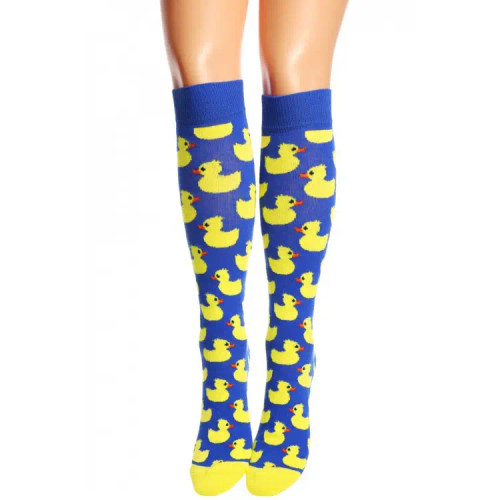 Rubber Duck Knee Socks