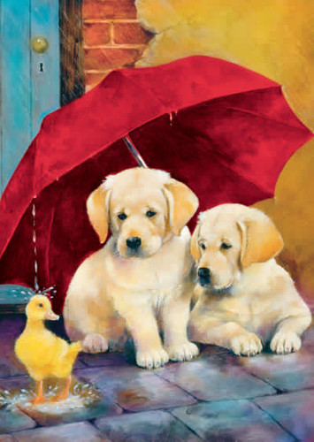 EVERYTHING'S DUCKY 60 PIECE JIGSAW PUZZLE by Springbok | Ducks in the Window