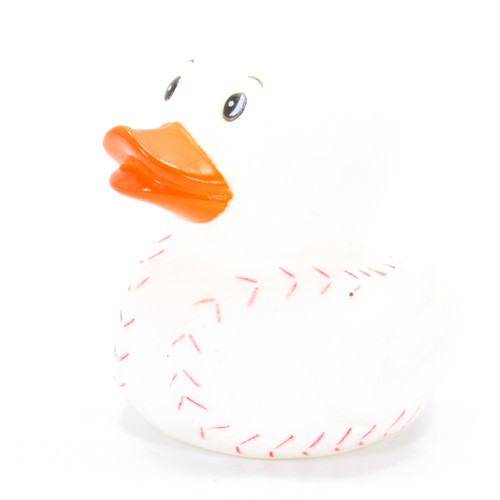 Baseball Ball Rubber Duck