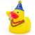 Birthday Balloons Rubber Duck by Ad Line | Ducks in the Window®