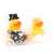 Wedding Couple Bride and Groom Rubber Duck