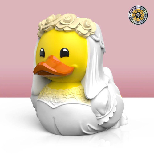 Bride Wedding Rubber Duck Collectible Bath Toy by Tubbz | Ducks in the Window