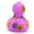 Friendship Flowers BFF Rubber Duck Bath Toy by Bud Ducks | Ducks in the Window®