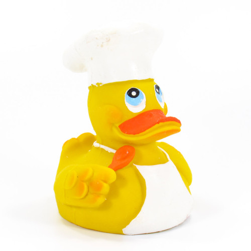 Chef Cook Rubber Duck by Lanco 100% Natural Toy & Organic | Ducks in the Window®