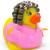 Coffee Time Rubber Duck (White) by Ad Line | Ducks in the Window®