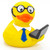 Computer Geek Rubber Duck by Schnabels | Ducks in the Window®