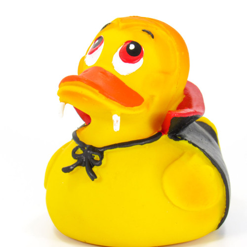 Dracula Vampire Rubber Duck by Lanco 100% Natural Toy & Organic | Ducks in the Window®