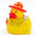 Fireman Rubber Duck by Ad Line | Ducks in the Window®