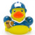 Football Rubber Duck by Ad Line | Ducks in the Window®