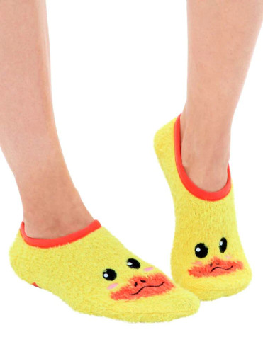 Duck Fuzzy Slippers