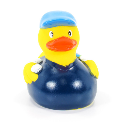 Golfer Golfing Rubber Duck by Yarto | Ducks in the Window®