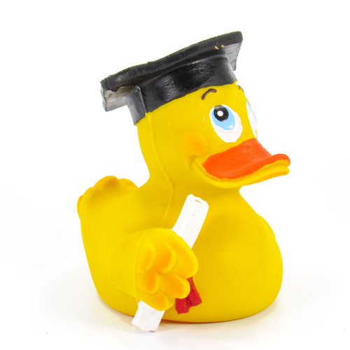 Graduation Diploma Rubber Duck by Lanco 100% Natural Toy & Organic | Ducks in the Window®