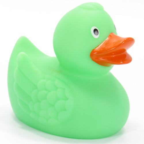 UV Color Changing Green, Photo Chromatic, Sunlight, Rubber Duck by Schnabels  | Ducks in the Window®