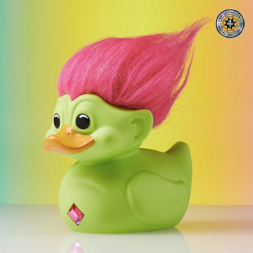Trolls  Green Troll (blur with red hair) Limited Edition TUBBZ Collectable | Ducks in the Window