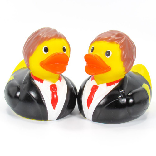 Groom & Groom (Wedding Set) Rubber Duck