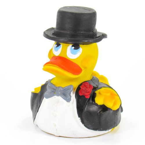 Groom Wedding Rubber Duck by Lanco 100% Natural Toy & Organic | Ducks in the Window®