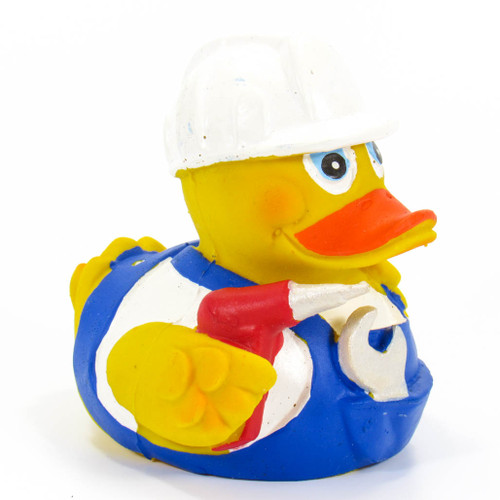 Handy Worker Rubber Duck