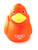 Jeep Ducked Off Road  Rubber Duck Orange by Schnabels  | Ducks in the Window®