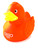 Jeep Ducked Off Road  Rubber Duck Orange by Schnabels  | Ducks in the Window®