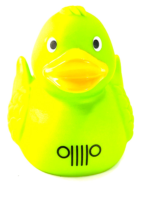 Jeep Ducked Off Road  Rubber Duck Green by Schnabels  | Ducks in the Window®