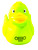 Jeep Ducked Off Road  Rubber Duck Green by Schnabels  | Ducks in the Window®