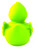 Jeep Ducked Off Road  Rubber Duck Green by Schnabels  | Ducks in the Window®
