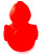 Jeep Ducked Off Road  Rubber Duck Red by Schnabels  | Ducks in the Window®