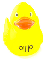 Jeep Ducked Off Road  Rubber Duck Yellow by Schnabels  | Ducks in the Window®