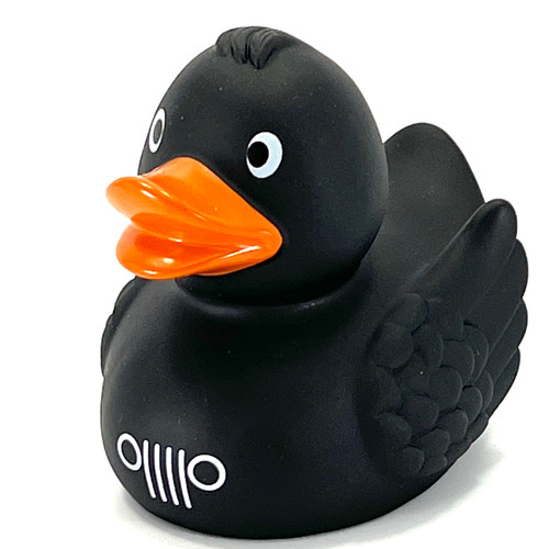 Jeep Duckin Rubber Duck Black by Schnabels  | Ducks in the Window®