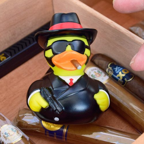 EL Capo Gangster Rubber Duck by LILALU bath toy | Ducks in the Window