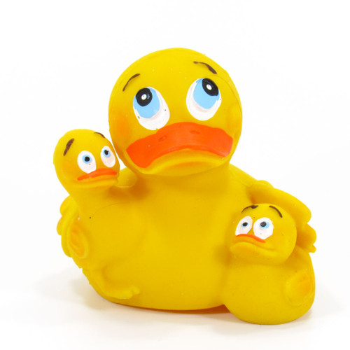 Mommy Mother Baby Rubber Duck by Lanco 100% Natural Toy & Organic | Ducks in the Window®