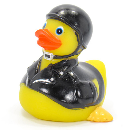 Motorcyclist, Biker, Easy Rider, Rubber Duck By Ad Line | Ducks in the Window®