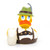 Bavarian Beer Male Octoberfest Rubber Duck by Lanco 100% Natural Toy & Organic | Ducks in the Window®