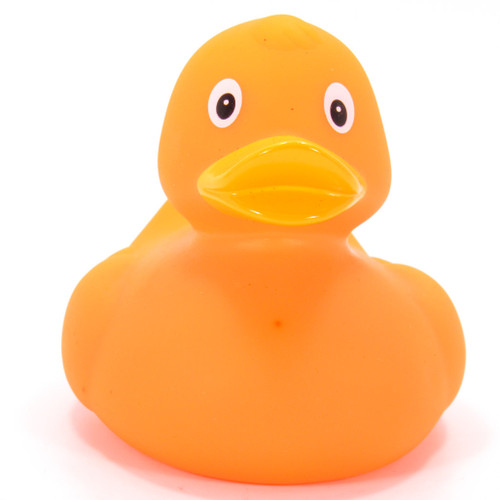 Orange Classic Rubber Duck by Ad Line | Ducks in the Window®