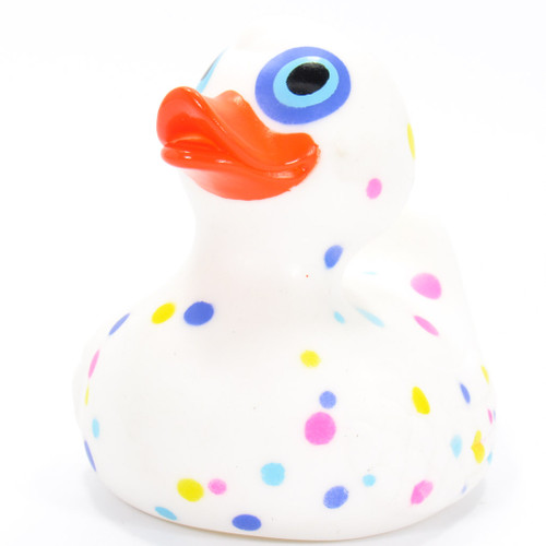 Polka Dot Rubber Duck by Ad Line | Ducks in the Window®