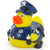 Policeman Rubber Duck (Cop) by Ad Line | Ducks in the Window®
