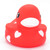 Red White Hearts Valentine Lover Rubber Duck by Ad Line | Ducks in the Window®