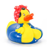 Rosie The Riveter Rubber Duck by Yarto | Ducks in the Window®