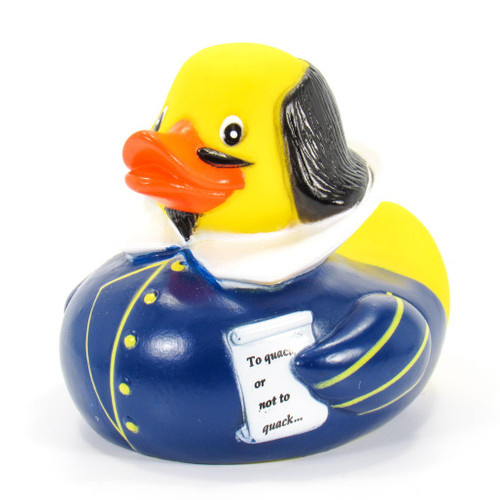 Shakespeare William Rubber Duck by Yarto | Ducks in the Window®