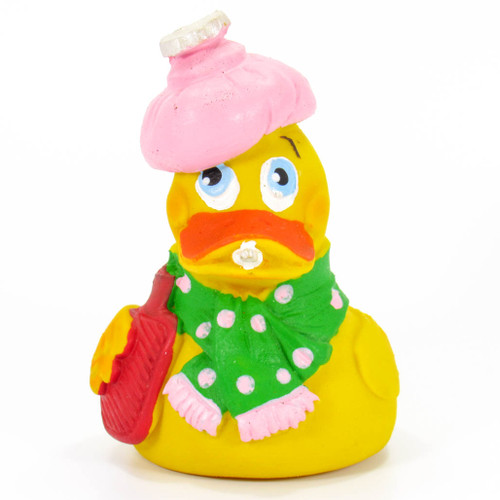 Get Well Sick Rubber Duck by Lanco 100% Natural Toy & Organic | Ducks in the Window®