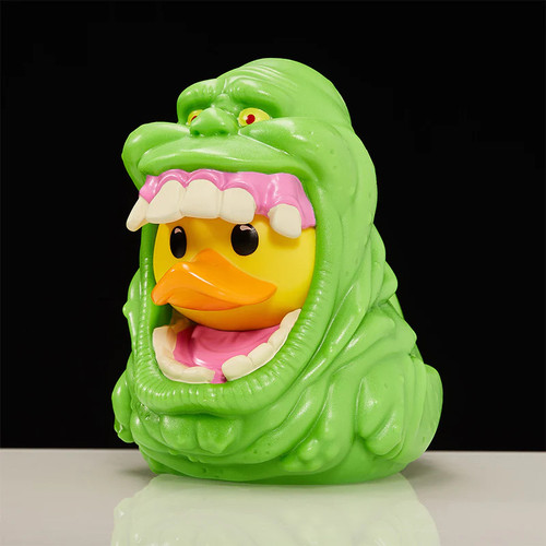 Ghostbuster Slimer Glow-in-the-dark Rubber Duck  by Tubbz Boxed Edition | Ducks in the Window