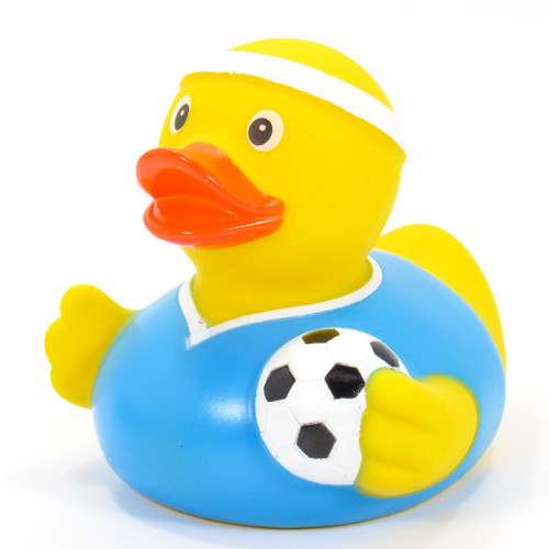 Soccer Player Rubber Duck