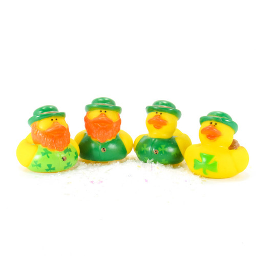 Leprechaun St. Patricks Irish  Small Rubber Duck Gift Bundle | Ducks in the Window