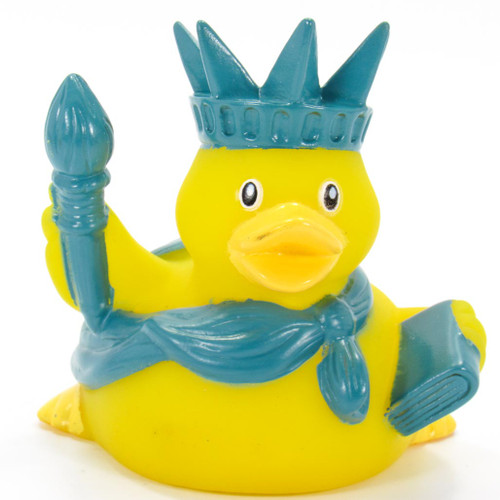 Statue of Liberty NYC Patriotic Rubber Duck  by Ad Line | Ducks in the Window®