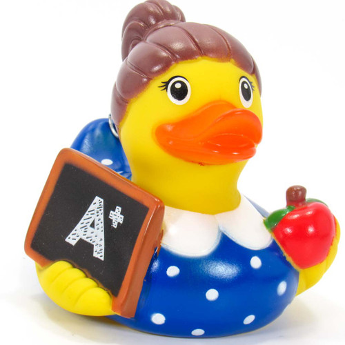 Teacher (Female) Rubber Duck by DITW Designs | Ducks in the Window®