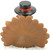 Turkey Thanksgiving Rubber Duck by Ad line | Ducks in the Window®