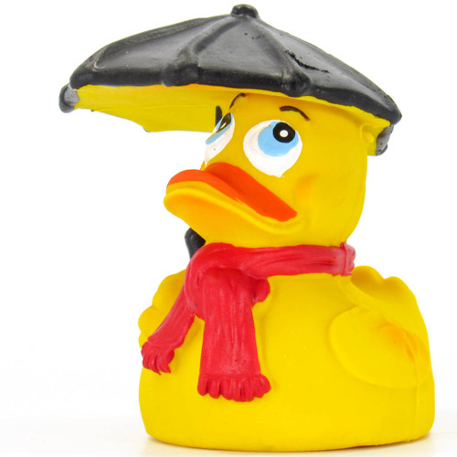 Rain Umbrella Rubber Duck by Lanco 100% Natural Toy & Organic | Ducks in the Window®