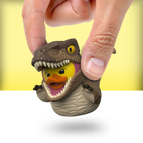 Velociraptor Jurassic Park Mini Edition Rubber Duck by Tubbz | Ducks in the Window